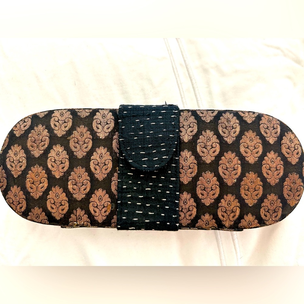 Fab India silk clutch